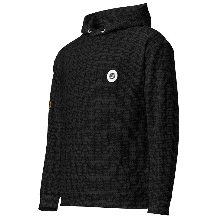 BBB All Over Print Black Hoodie product image (2)
