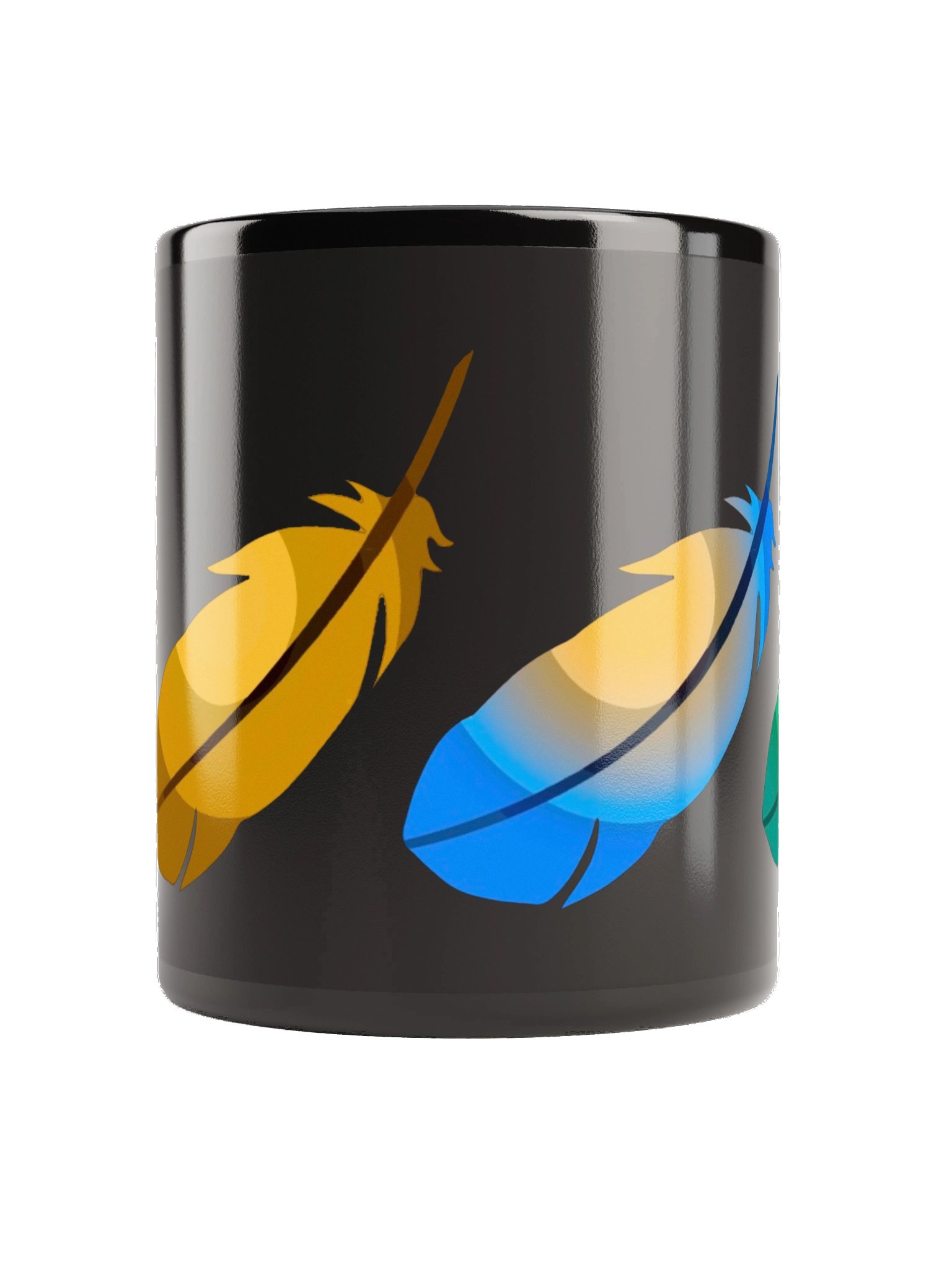 Black Feather Mug product image (3)