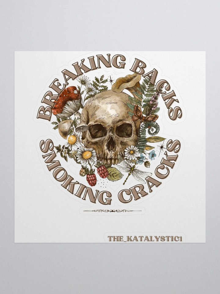 Breaking Backs Sticker Matte product image (1)