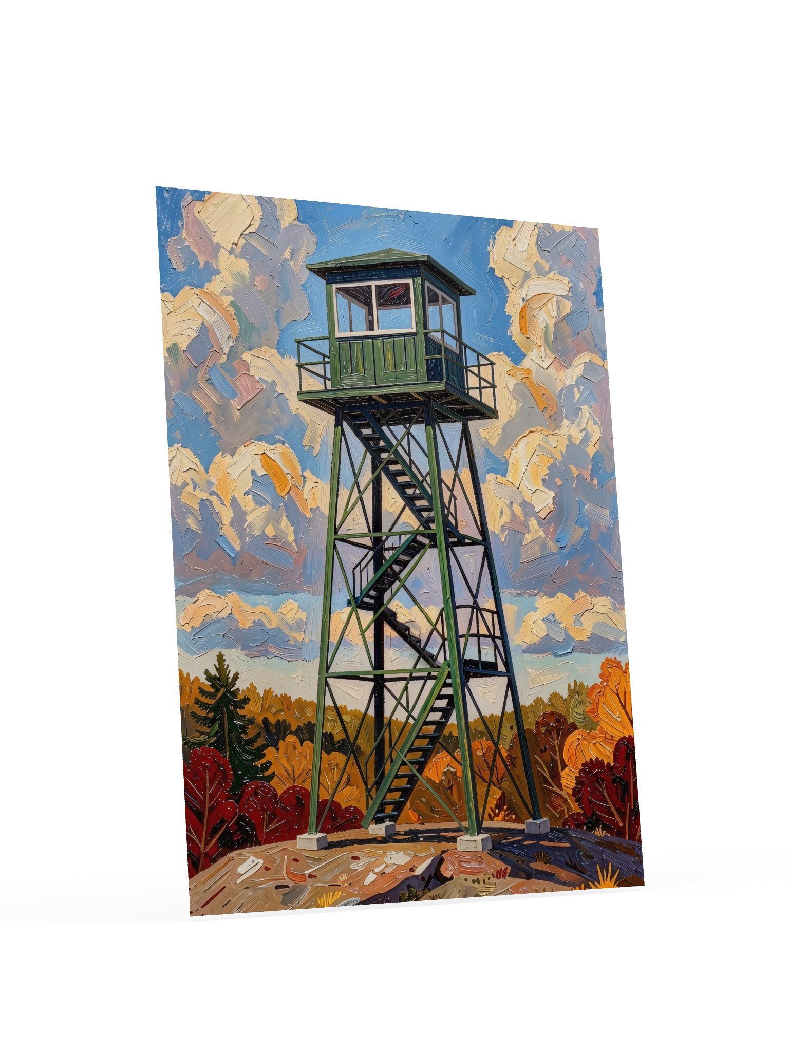 Fire Tower in Autumn Poster product image (10)
