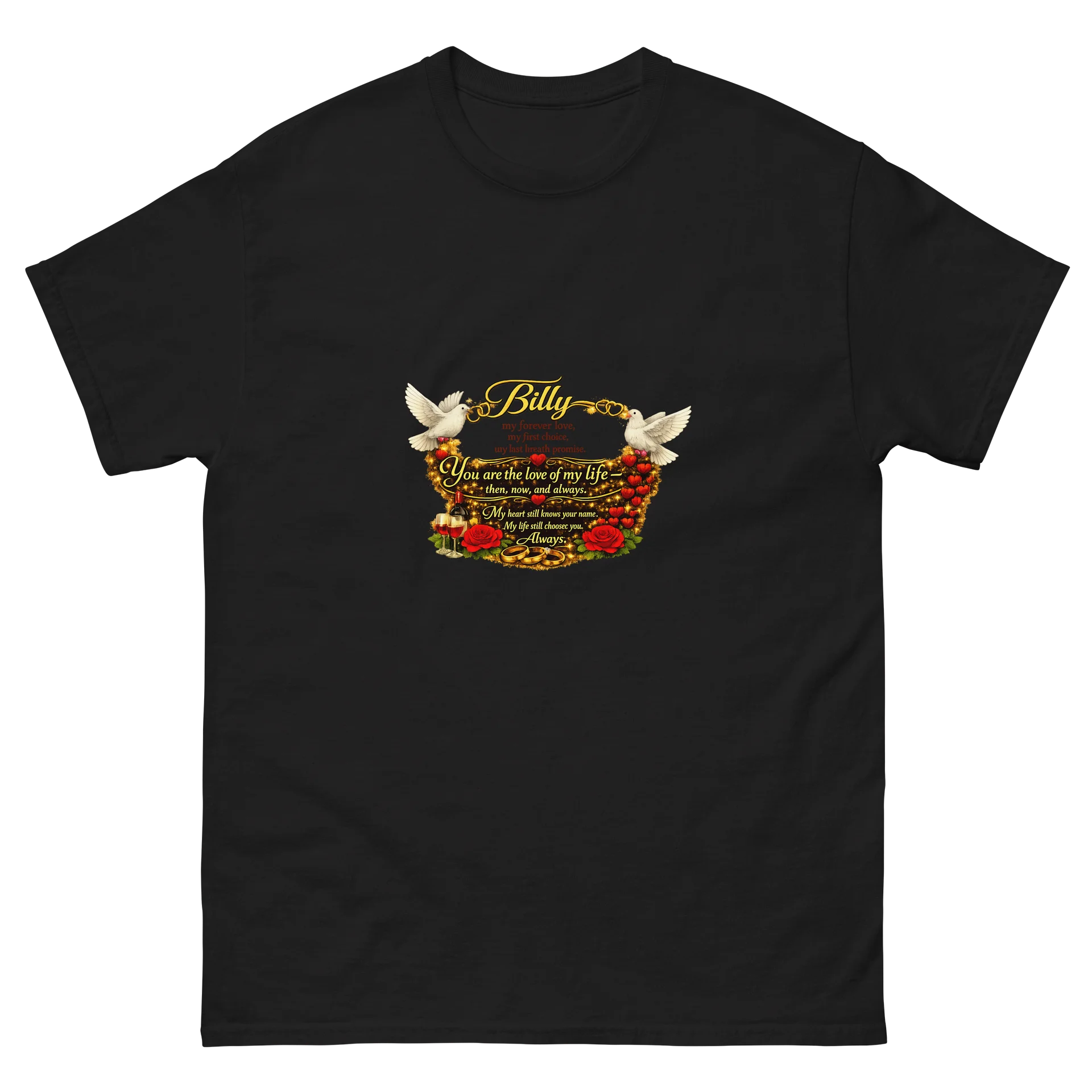 Eternal Love Romantic T-Shirt product image (2)