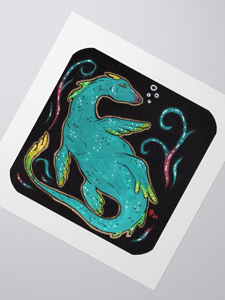 Nessie Kiss-Cut Vinyl Sticker product image (4)