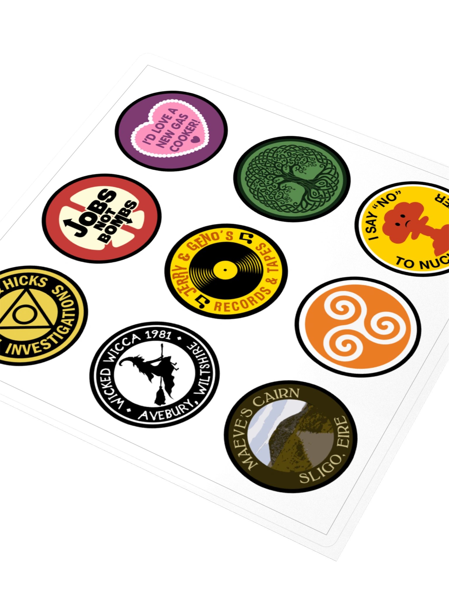 Ghost Town - Edith & Rina's Stickers product image (3)