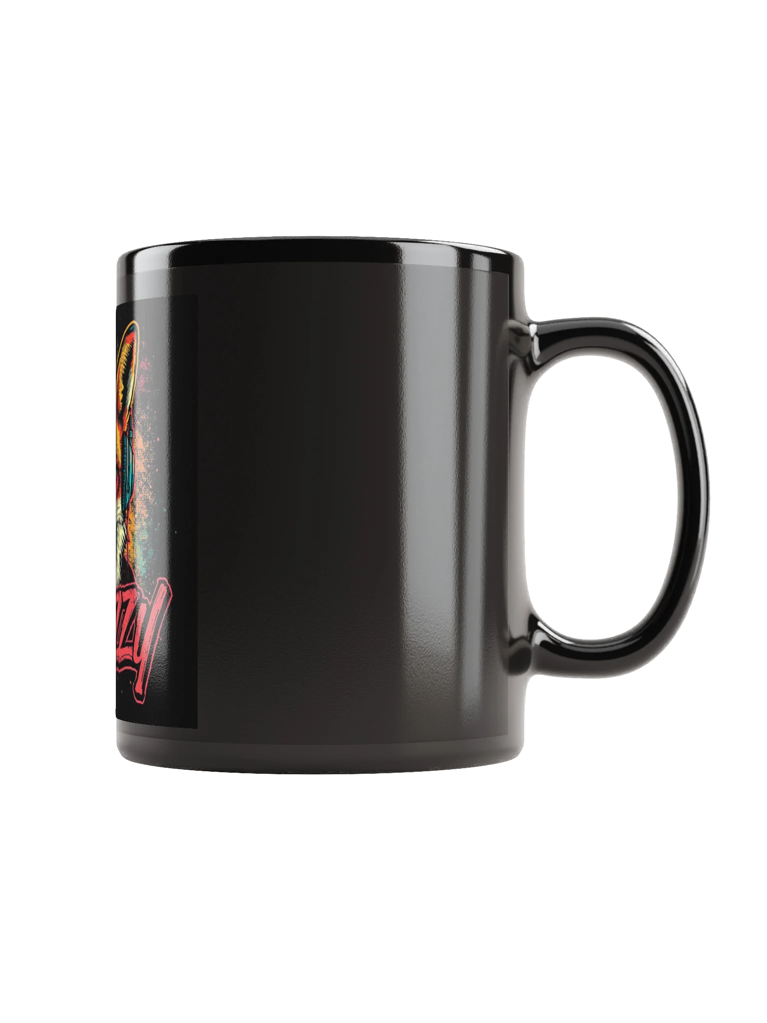 Fuzzy mug Black product image (2)