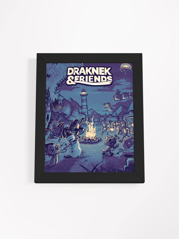 Draknek & Friends Framed Print product image (1)