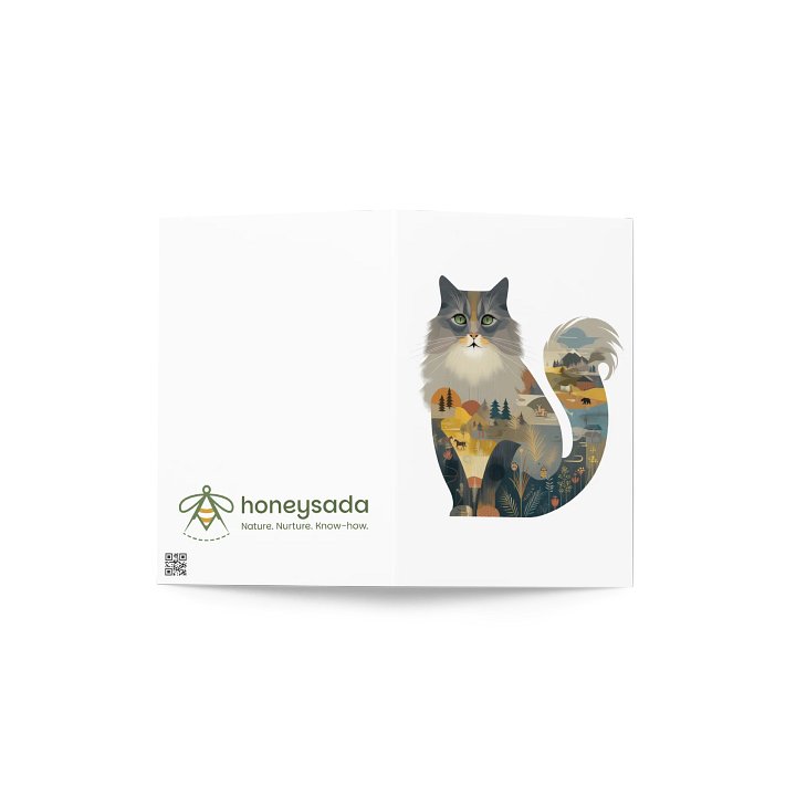 Nanny (Western Abstract) - A Honeysada Greeting Card product image (2)