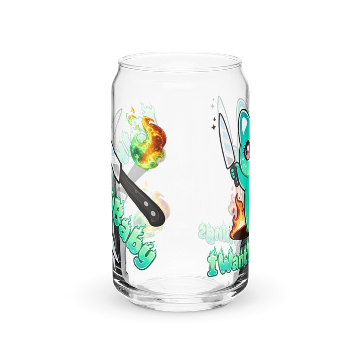 Burn things Glass cup product image (6)