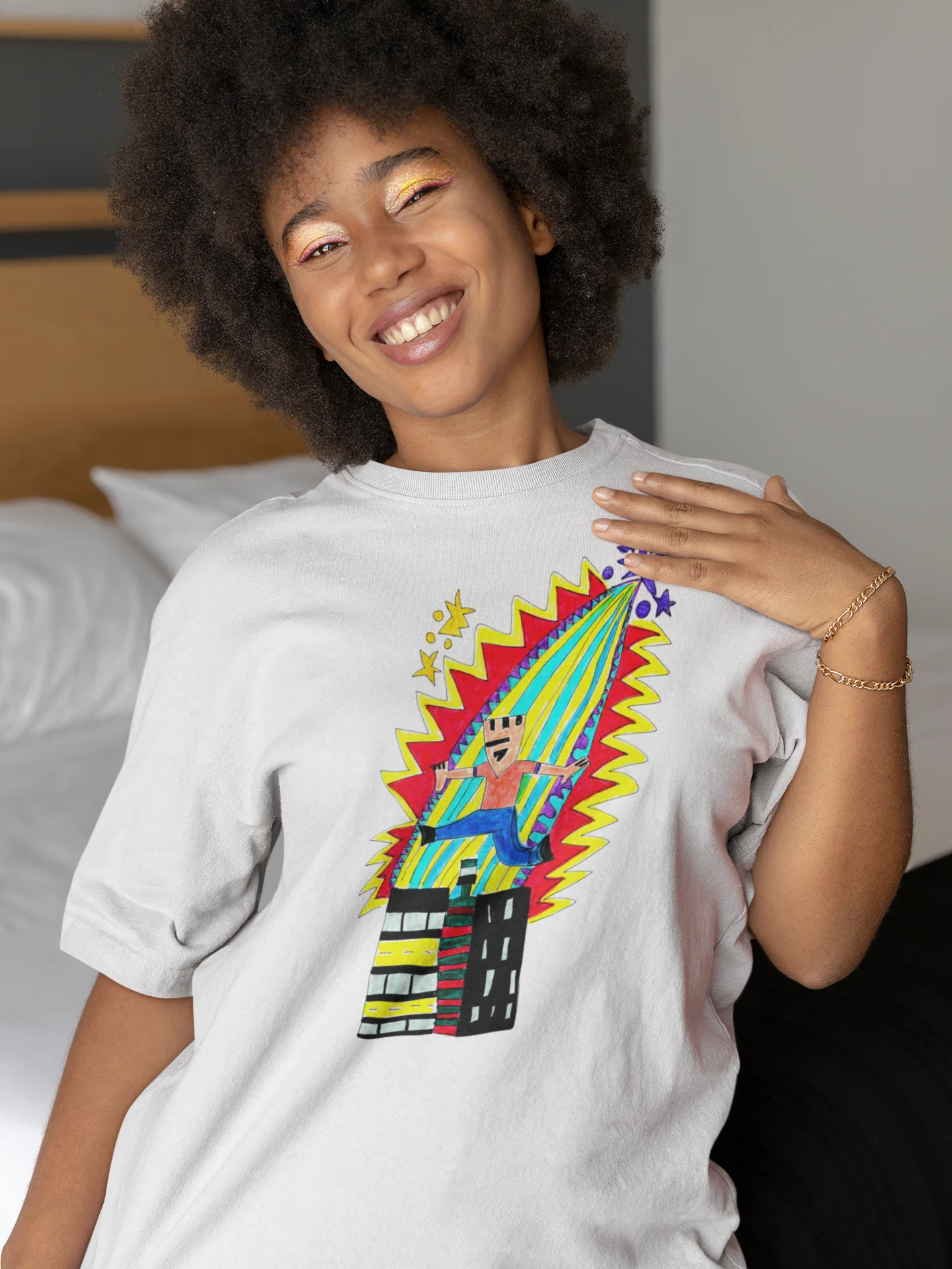 Abstract Leap of Faith Unisex T-Shirt product image (4)
