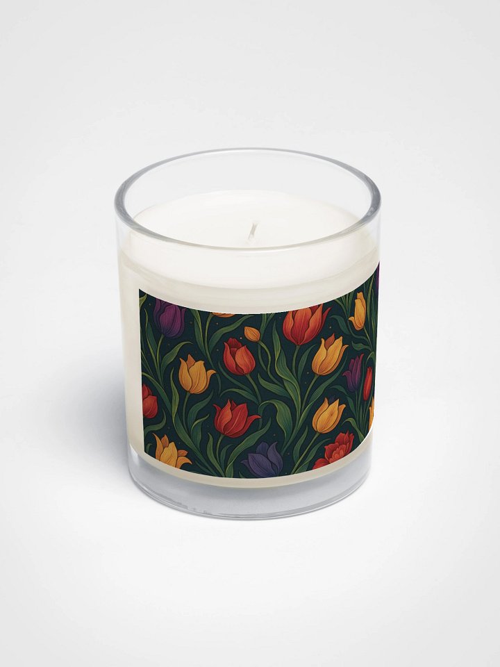 Cottagecore Tulip Soy Candle For Aesthetic Living product image (2)