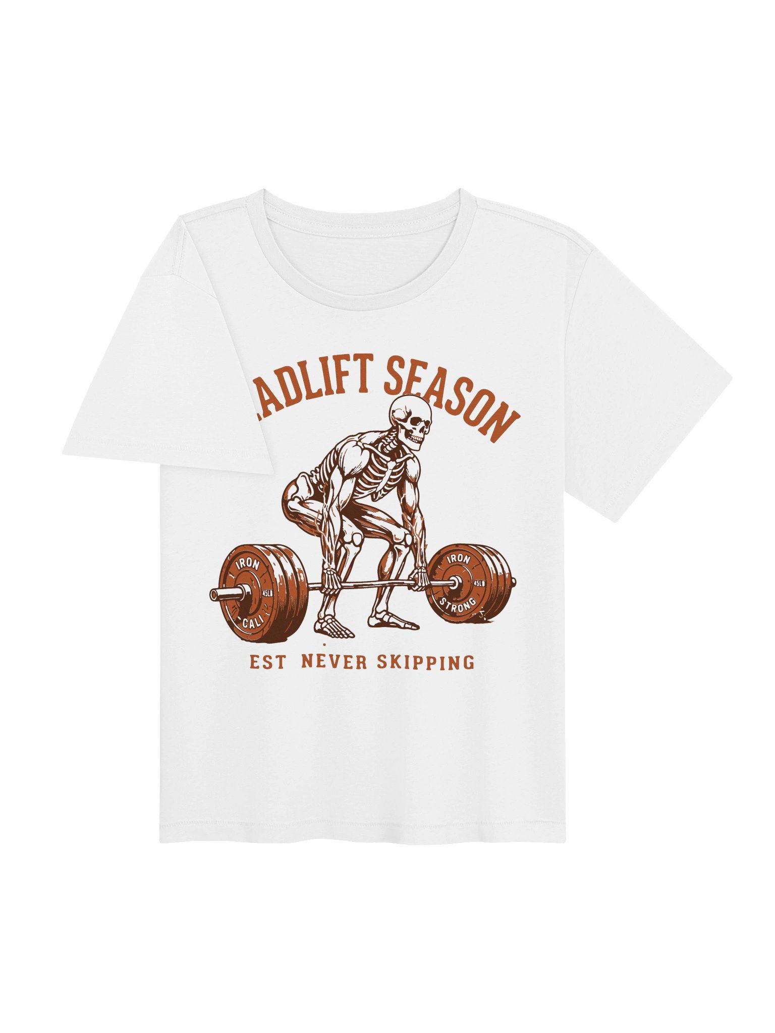 Deadlift Season Women's High-Waisted Tee product image (3)