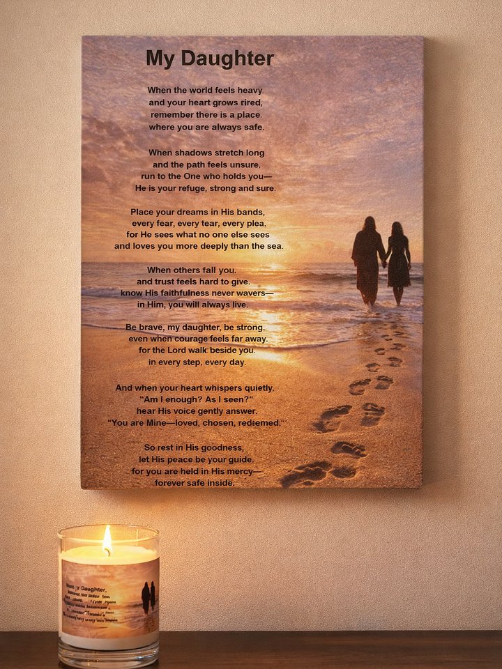 My Daughter poem gift set product image (1)