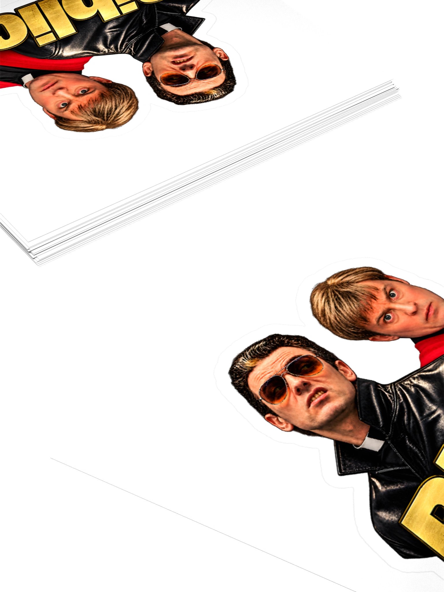 Biblical Sticker | Slane ’27 Britpop Inspired Laptop Sticker product image (11)