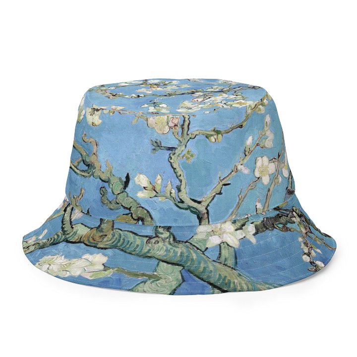 Almond Blossom (Van Gogh) Reversible Bucket Hat product image (1)