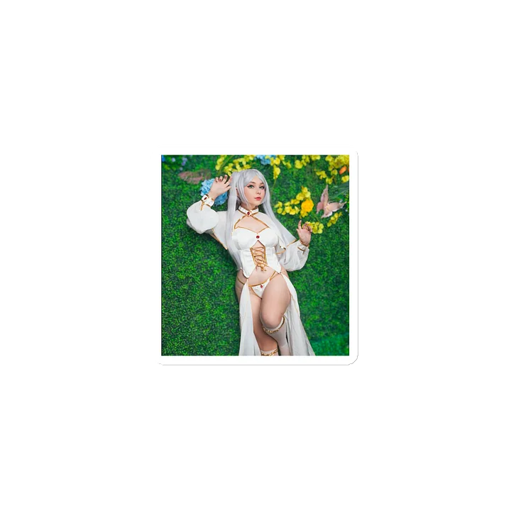 JuicyJinx Frieren Floral Fantasy Magnet product image (1)