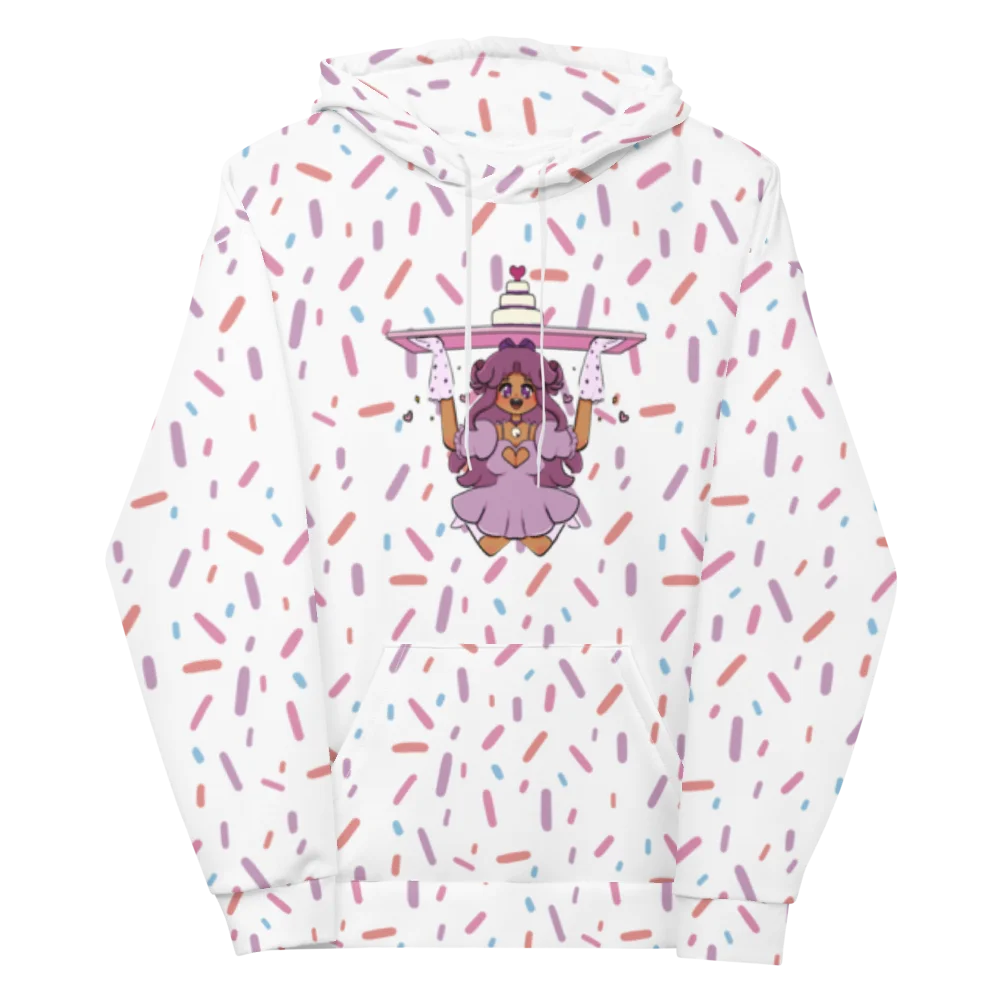 Vanilla Sprinkles Hoodie Unisex Sizing product image (2)