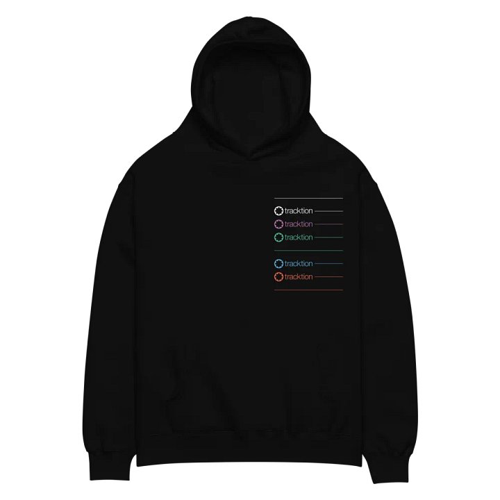 Tracktion Piano Premium Oversized Hoodie - front product image (2)
