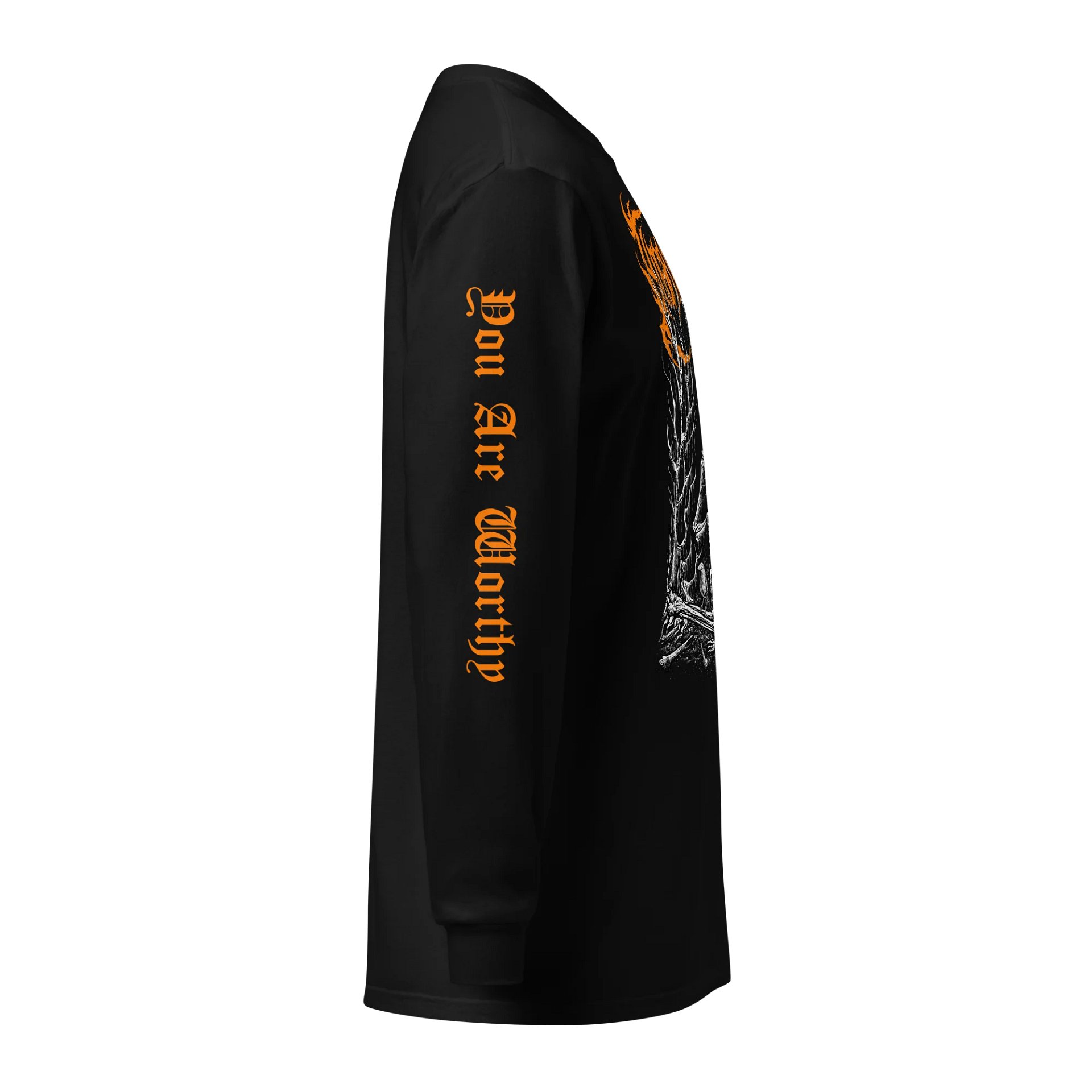 Corpse Pose Orange Logo Long Sleeve product image (2)