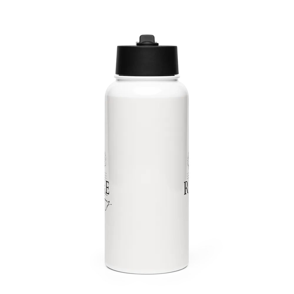 Stainless Steel Water Bottle with a Straw Lid SWFB0104 product image (3)