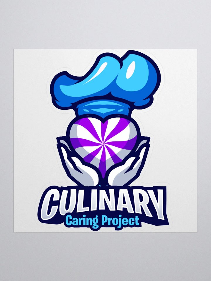 Culinary Caring Project Sticker 3x3 product image (1)