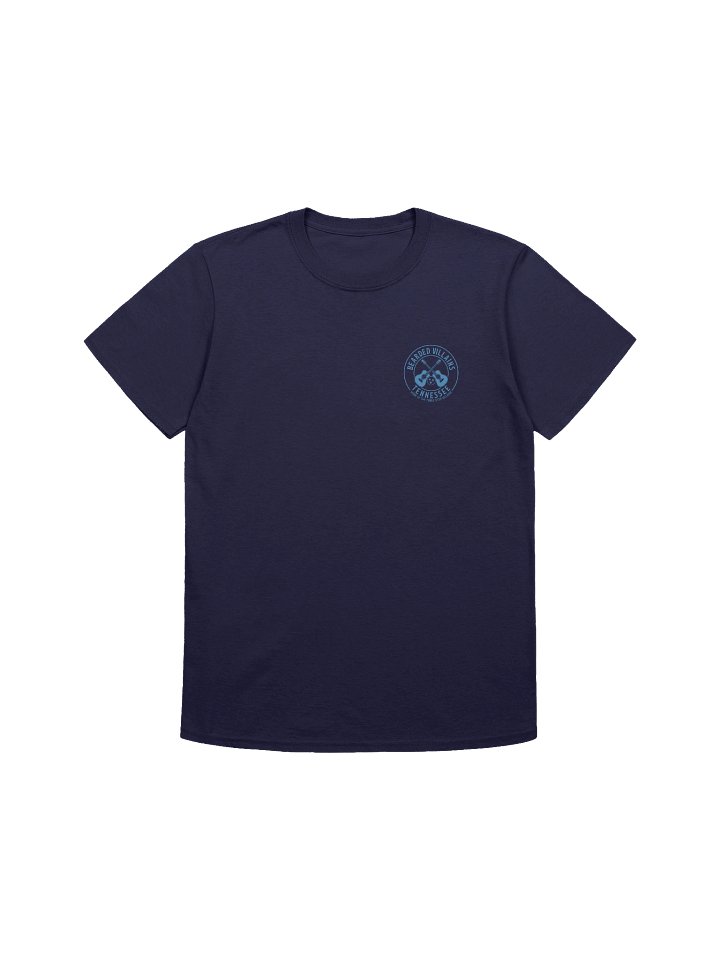 TSV Bearded Villains Tennessee Titans Blue T-Shirt | Titans Logo Design | Brotherhood & Southern Pride Tee product image (1)