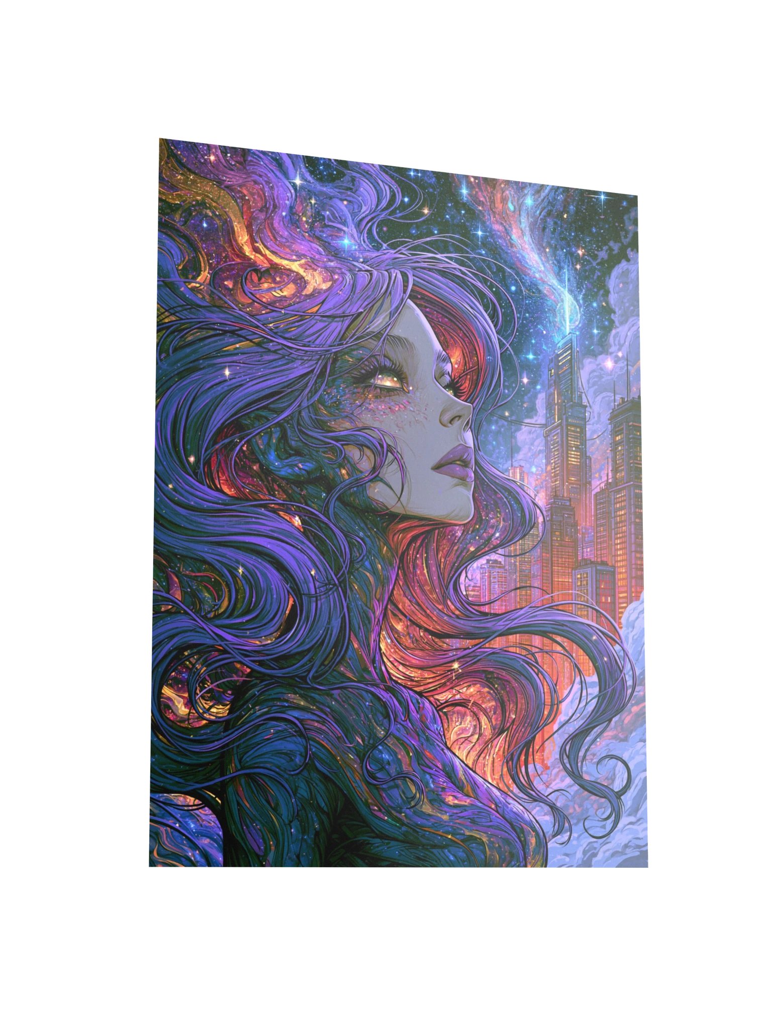 Cosmic Portrait Art Print — Cosmic City Muse product image (7)