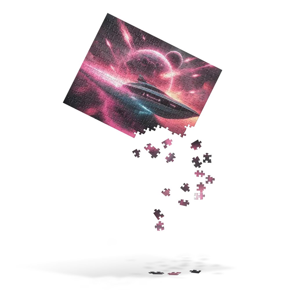 Jigsaw Puzzle Pink Cunset Cruise product image (3)