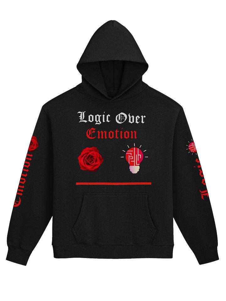 Logic Over Emotion (Hoodie Style) product image (1)