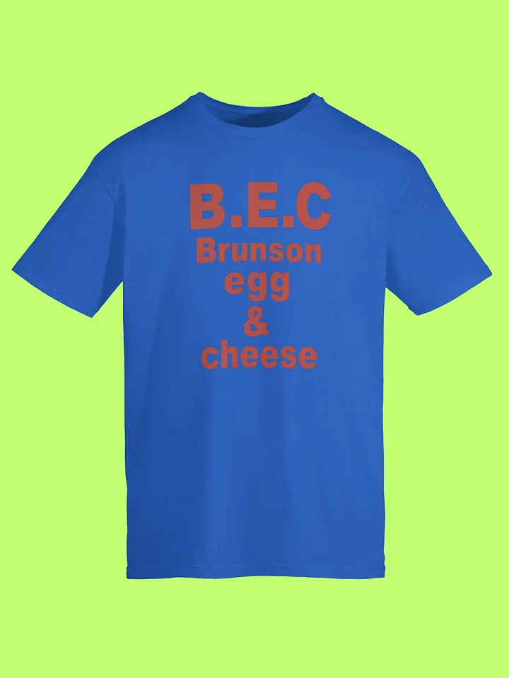 B.E.C Brunson Egg and Cheese Shirt product image (152)