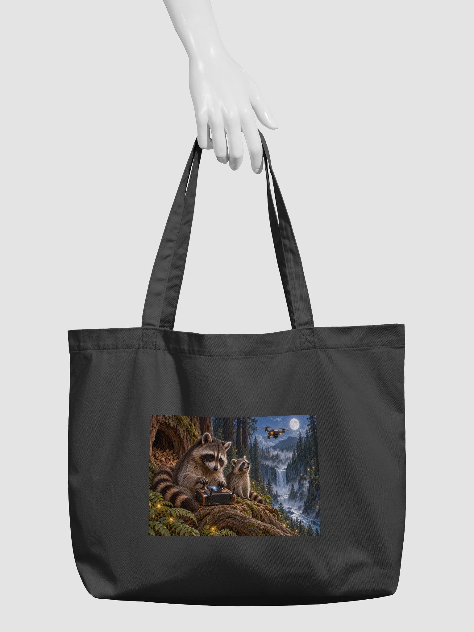 Night Flight Cotton Tote product image (3)
