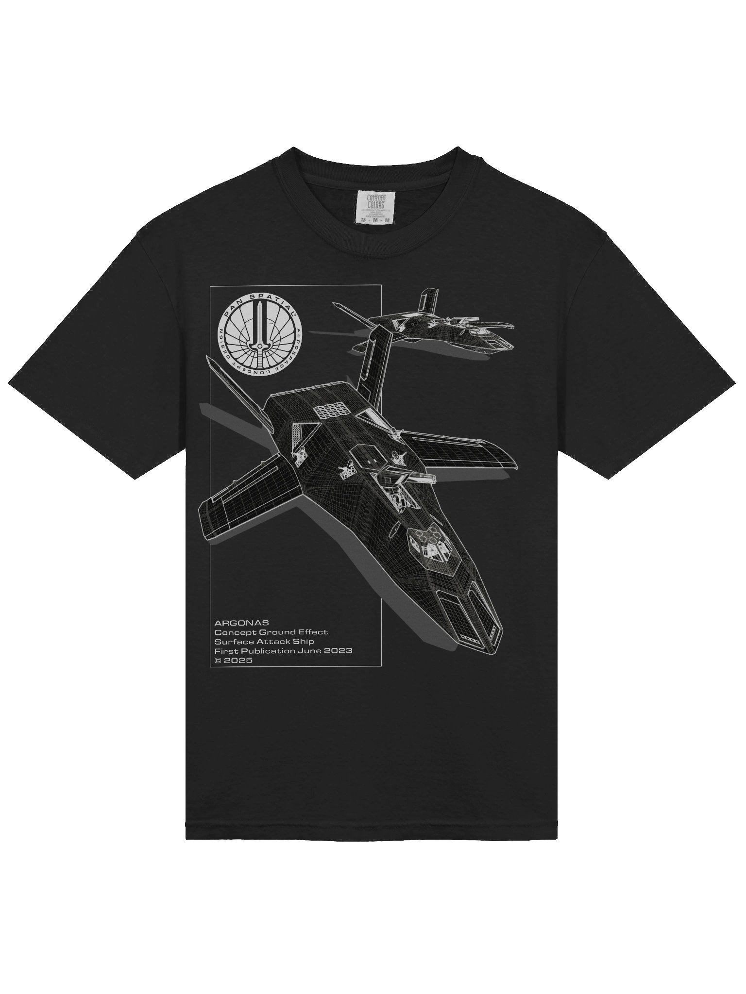 Pan-Spatial 'ARGONAS' T-shirt product image (3)