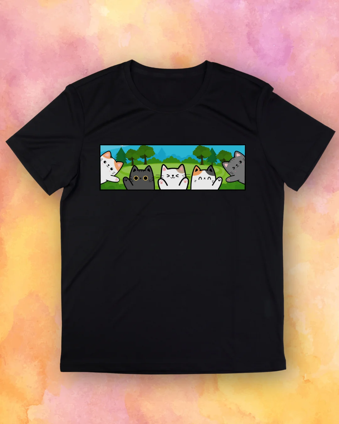 Cats in the Park T-Shirt product image (1)