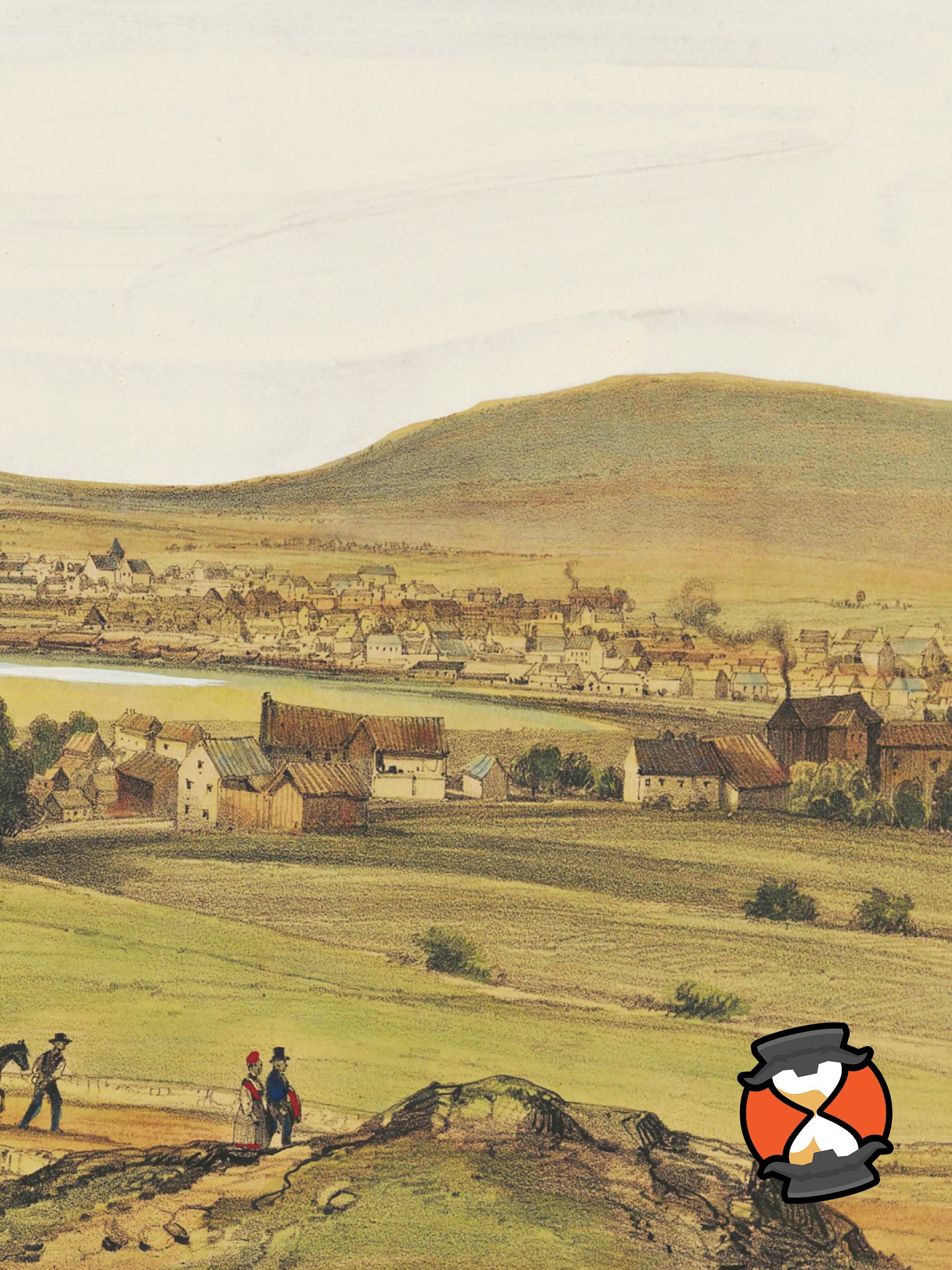 Christiania 1840 (Unframed Poster Print) product image (3)