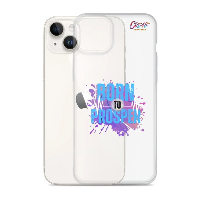 Born to Prosper iPhone Case product image (259)