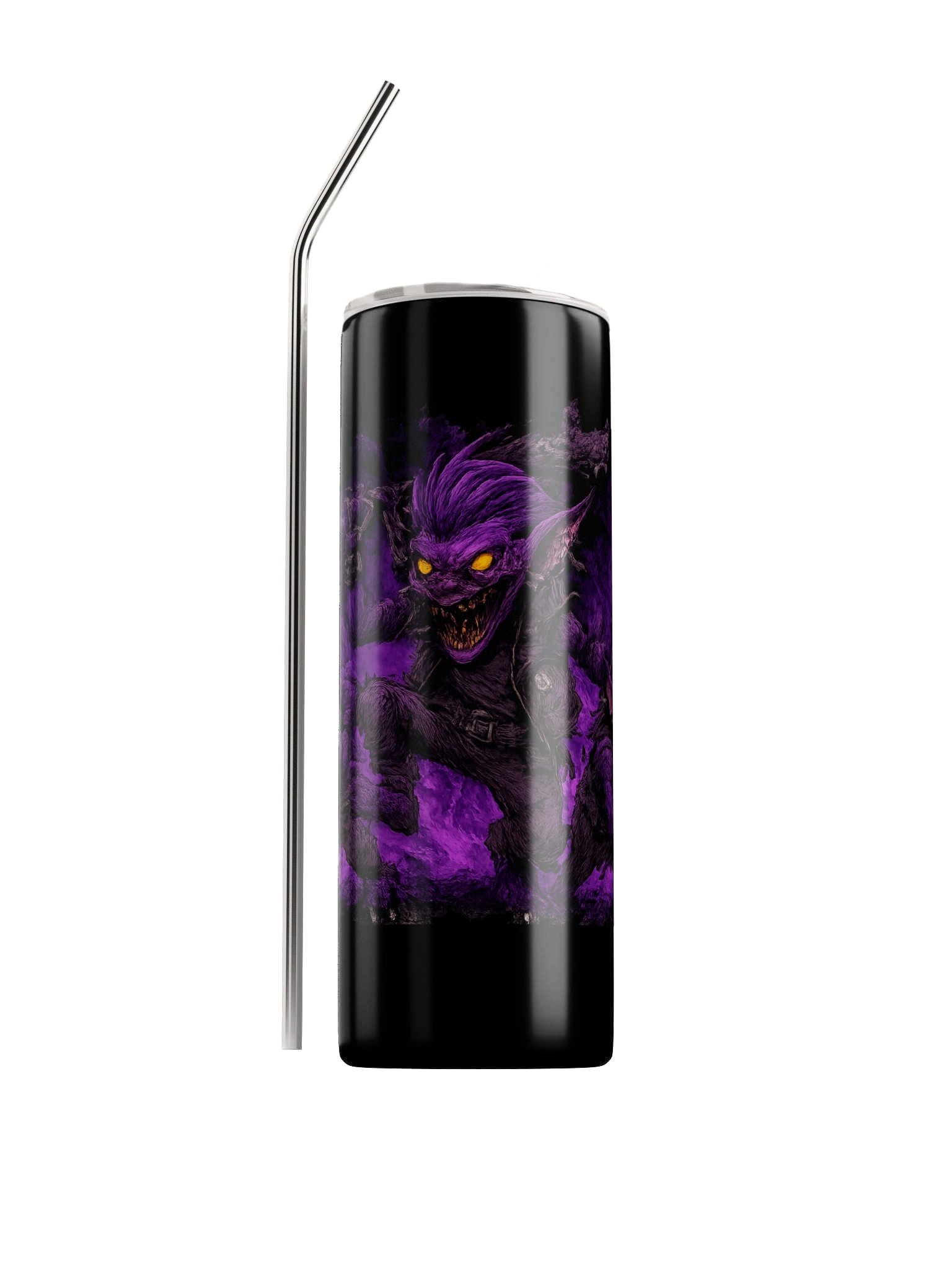 Wicked Purple Gremlins Stainless Steel Tumbler product image (1)