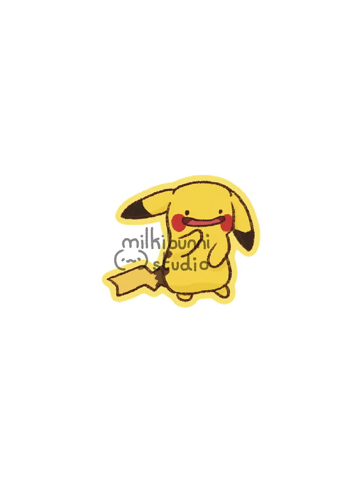 Pikachu Pokopia Sticker product image (1)
