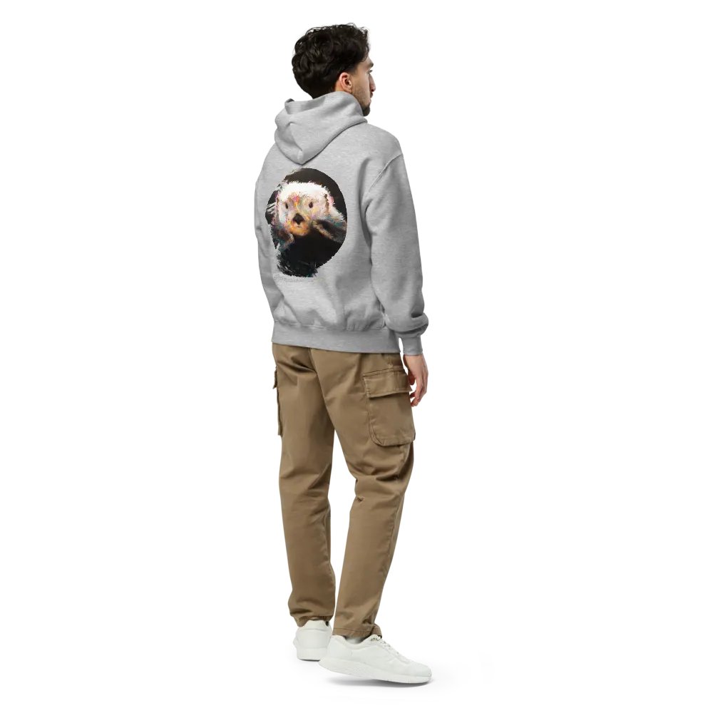 Watercolor Sea Otter Unisex Hoodie product image (1)