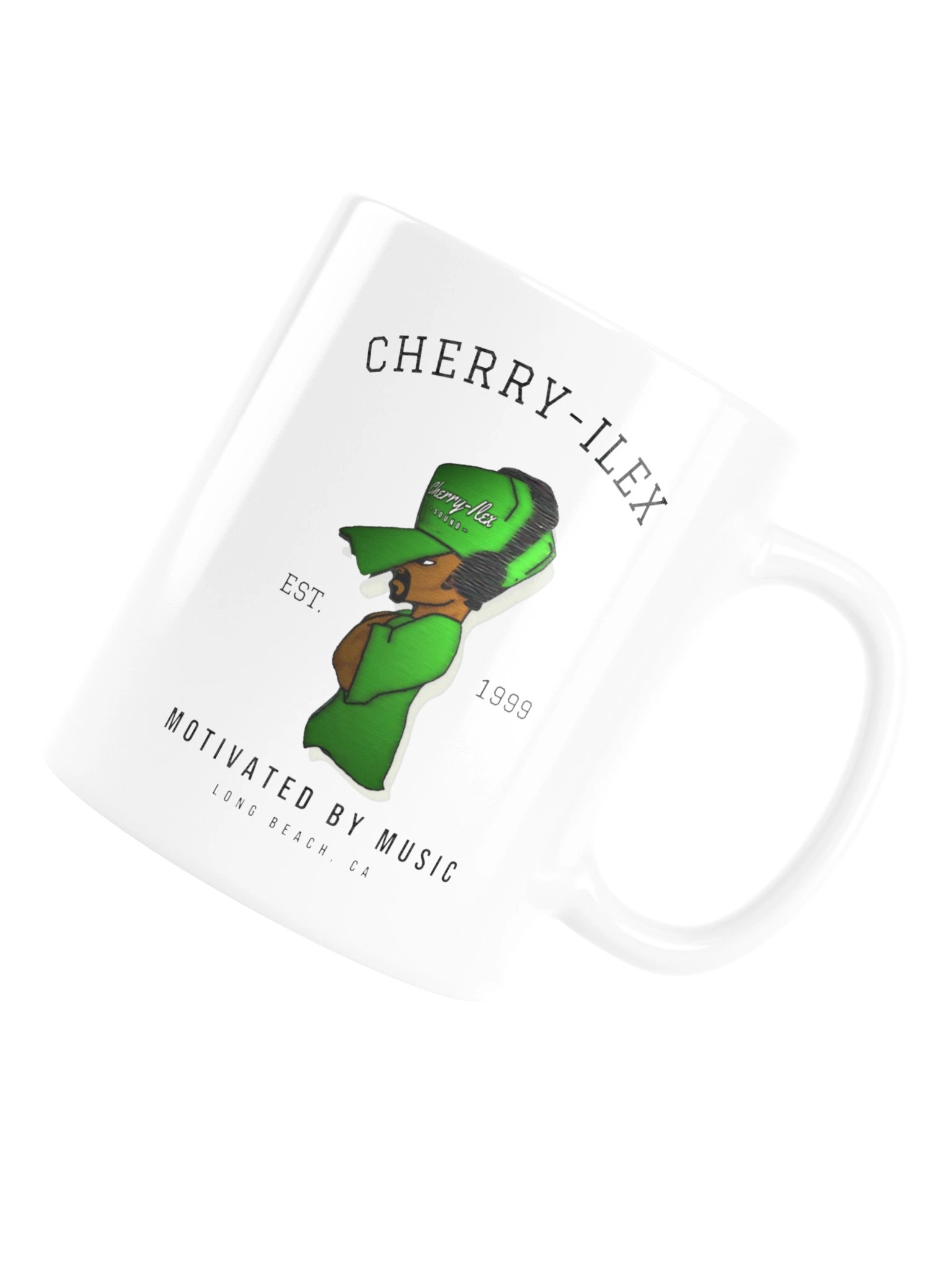 Cherry-Ilex Sound (MbM) Mug – White product image (6)