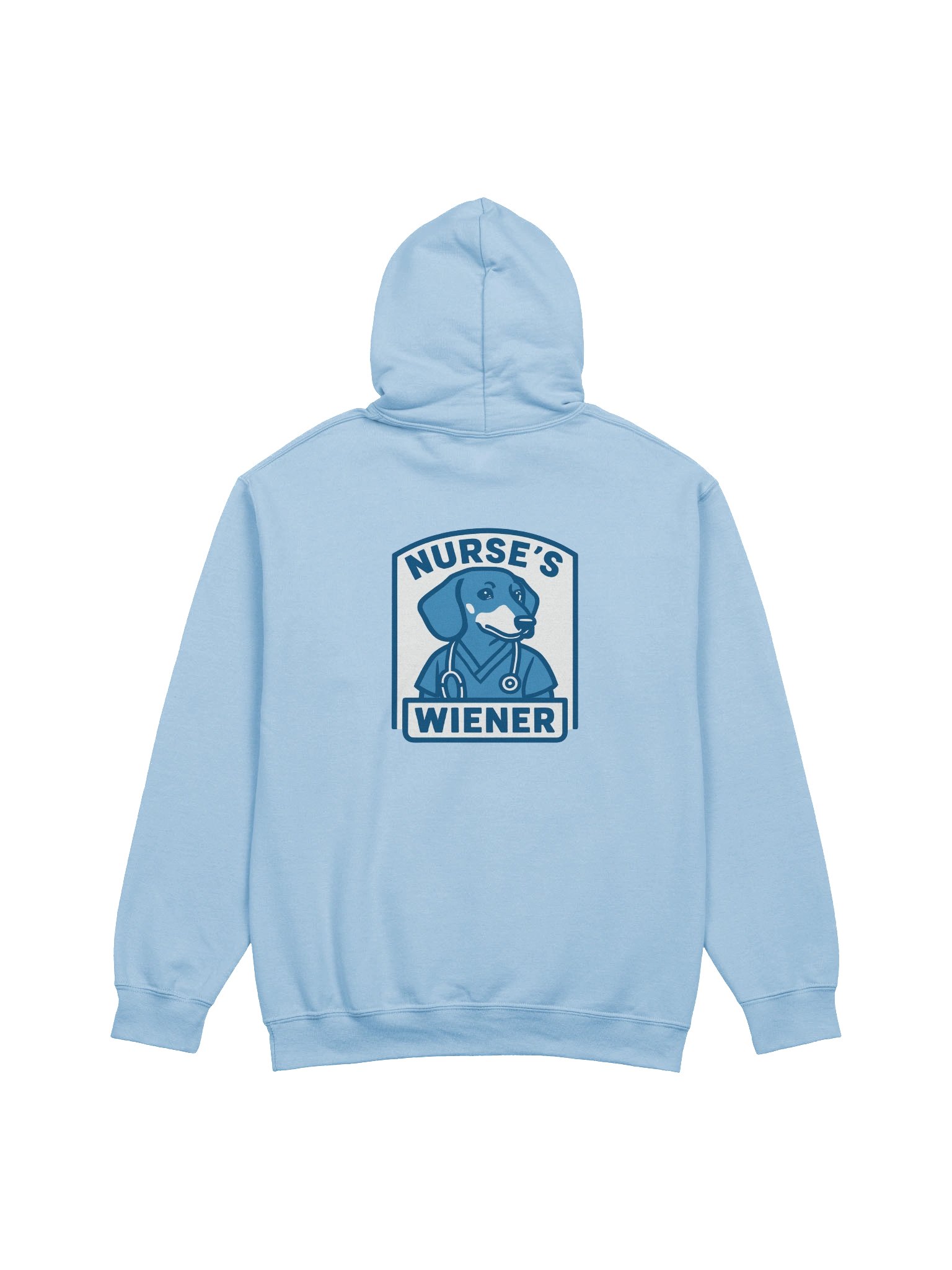 Nurse’s Wiener Hoodie – Funny Dachshund Nurse Gift for Dog Lovers product image (2)