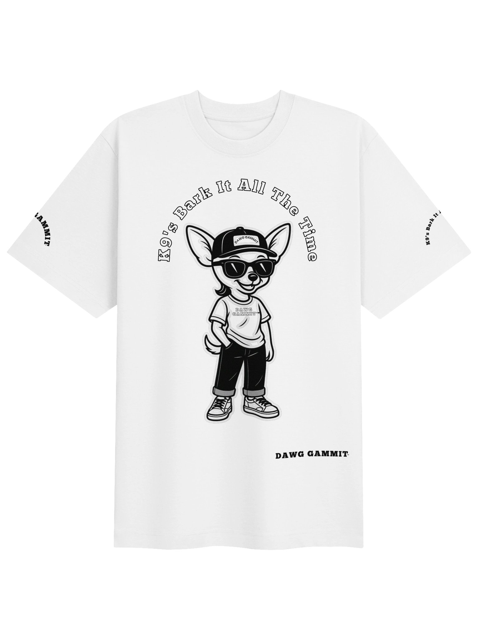 DAWG GAMMIT Chihuahua Dawg Heavy T-shirt product image (1)