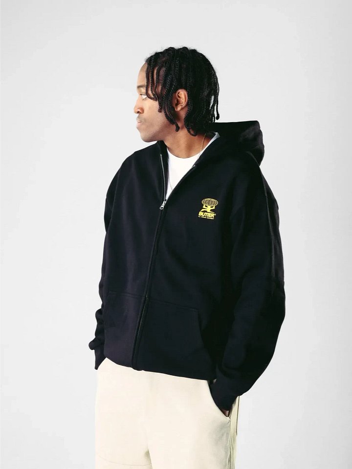 Terrain Zip-Thru Hood, Black product image (1)