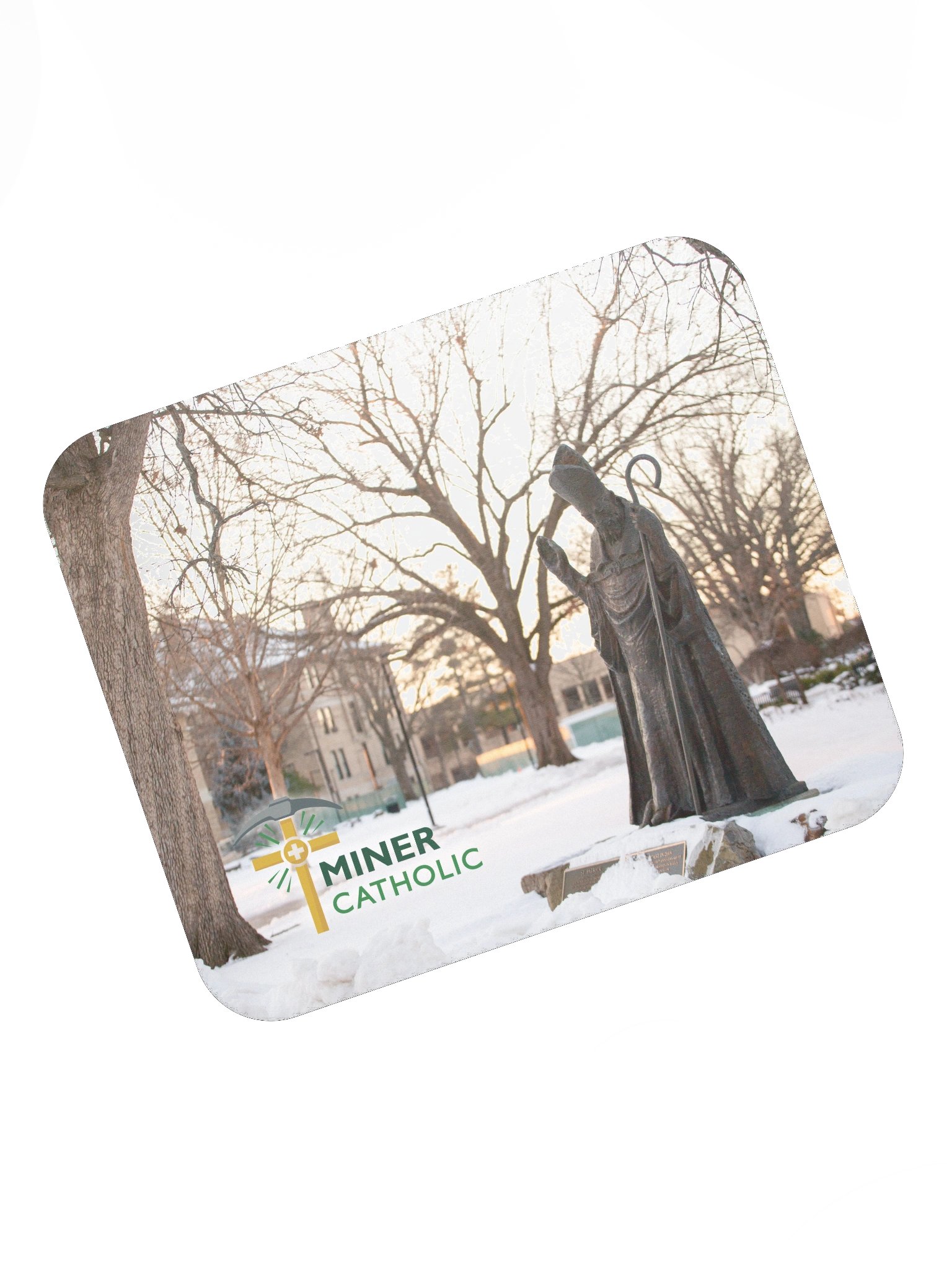 Winter St. Patrick Mouse Pad product image (7)