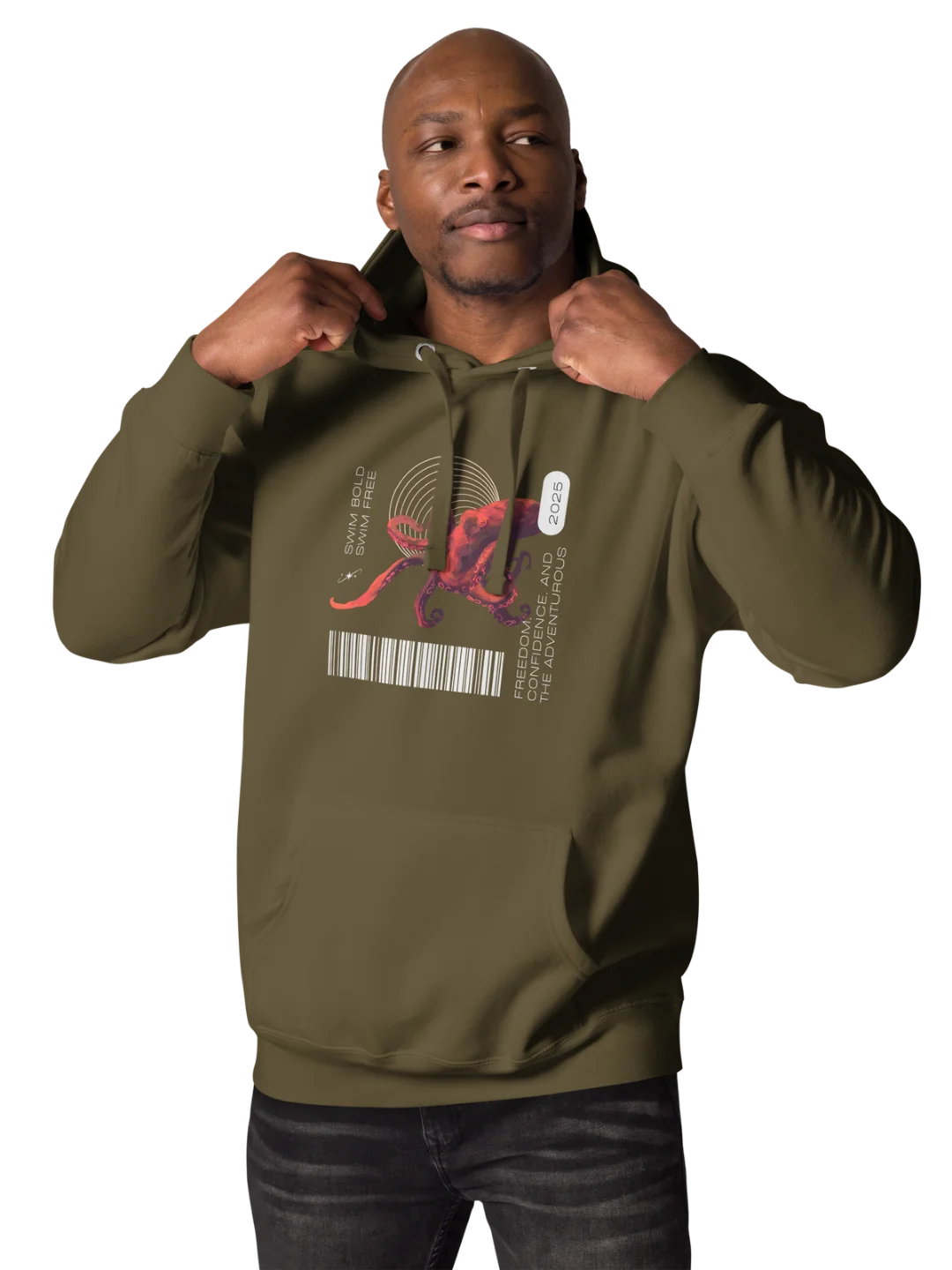 Swim Bold Octopus Hoodie product image (3)