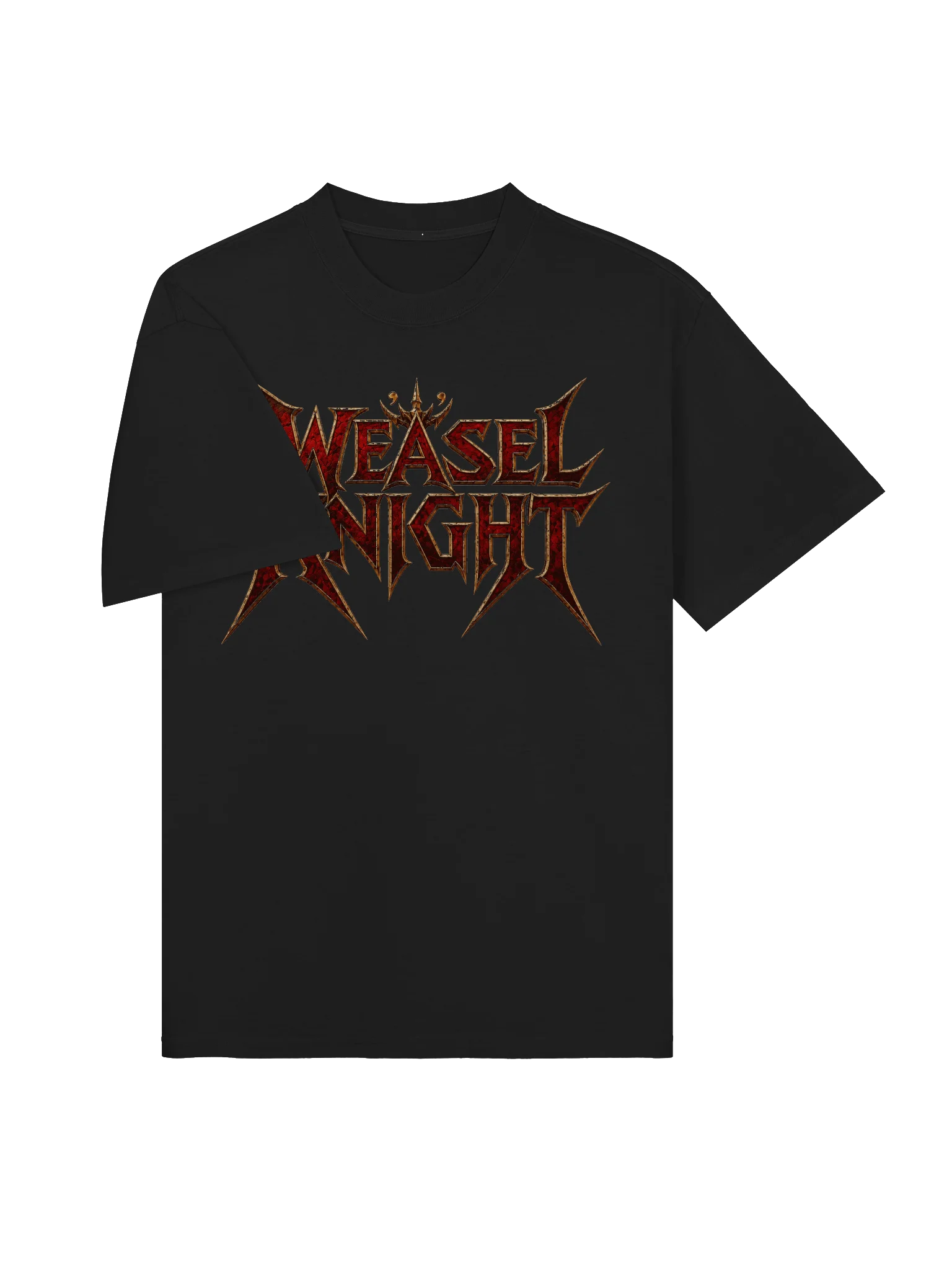 Weasel Knight - Metal Logo Shirt product image (3)