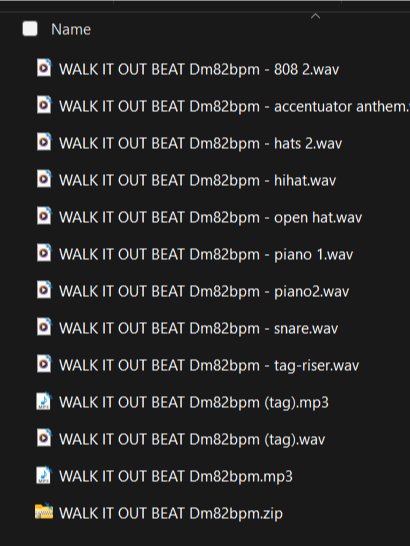 WALK IT OUT (BEAT) product image (2)