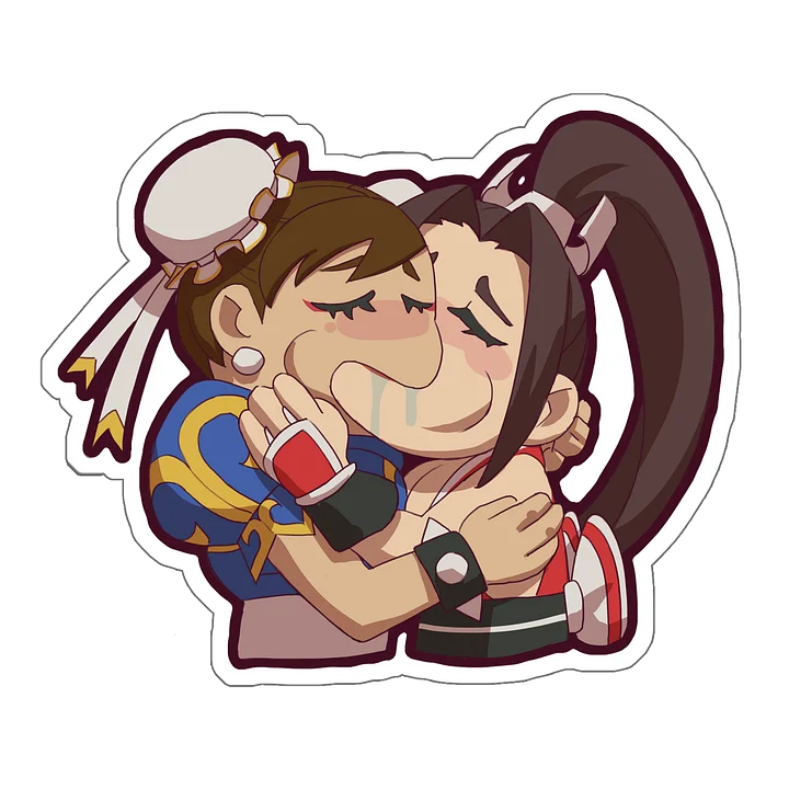 Chun-Li x Mai Shiranui Sticker product image (1)