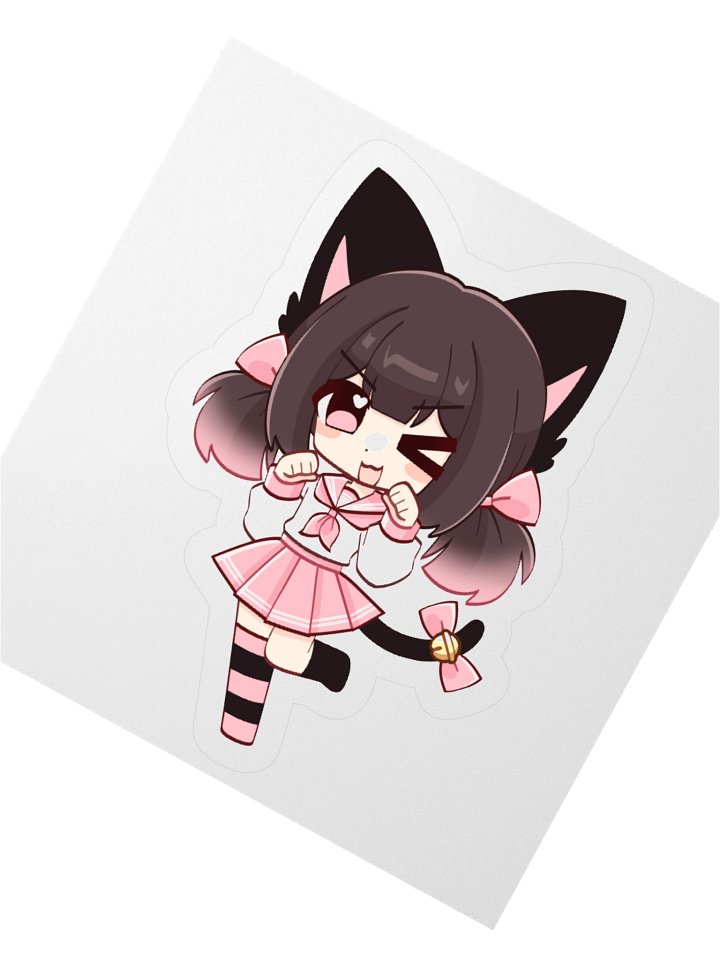 Chibi Meowbah - sticker product image (2)