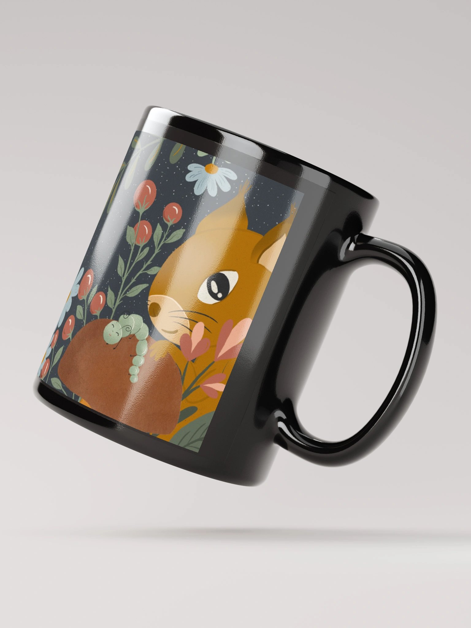 Moonlit Forest Love Ceramic Mug - Coffee Cup product image (3)