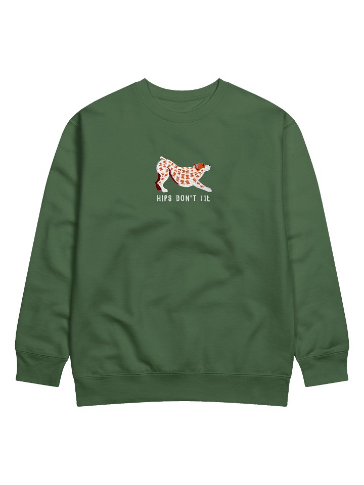 Hips Don't Lie Sweatshirt (Embroidered) of an Australian Cattle Dog(Red Heeler) product image (29)