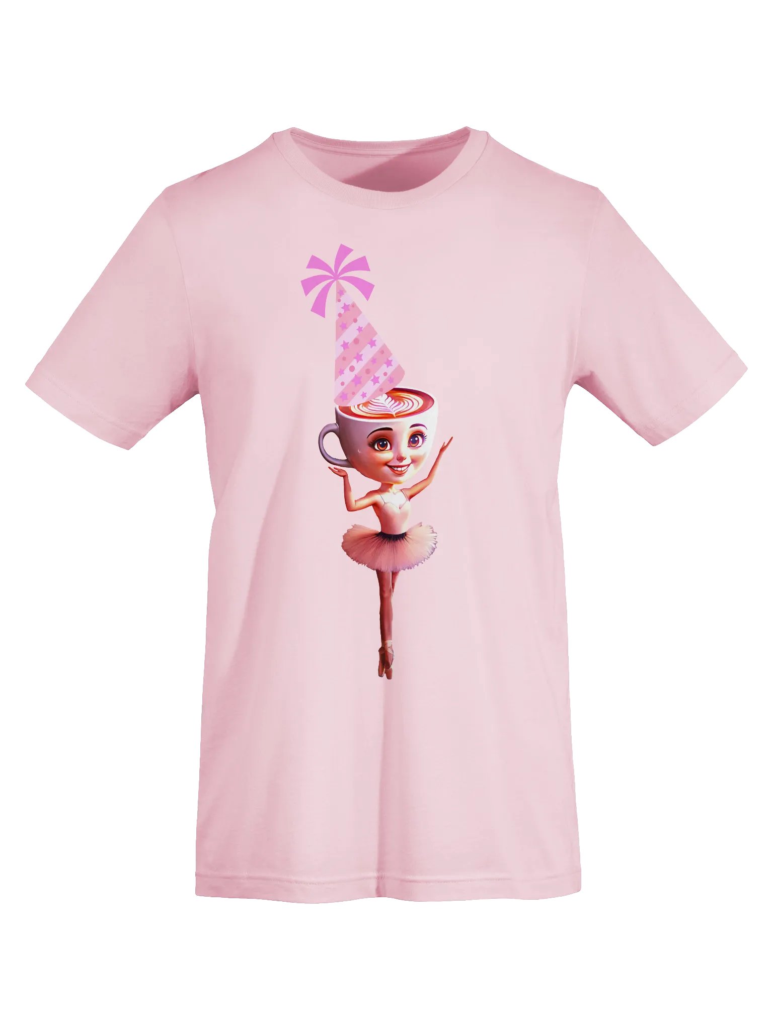 Ballerina Cappuccina in Birthday Party Hat T-Shirt product image (4)