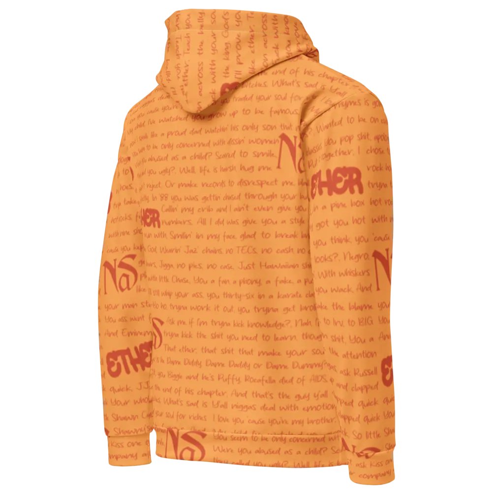 Ether - Nas - Orange - Unisex Hoodie product image (4)